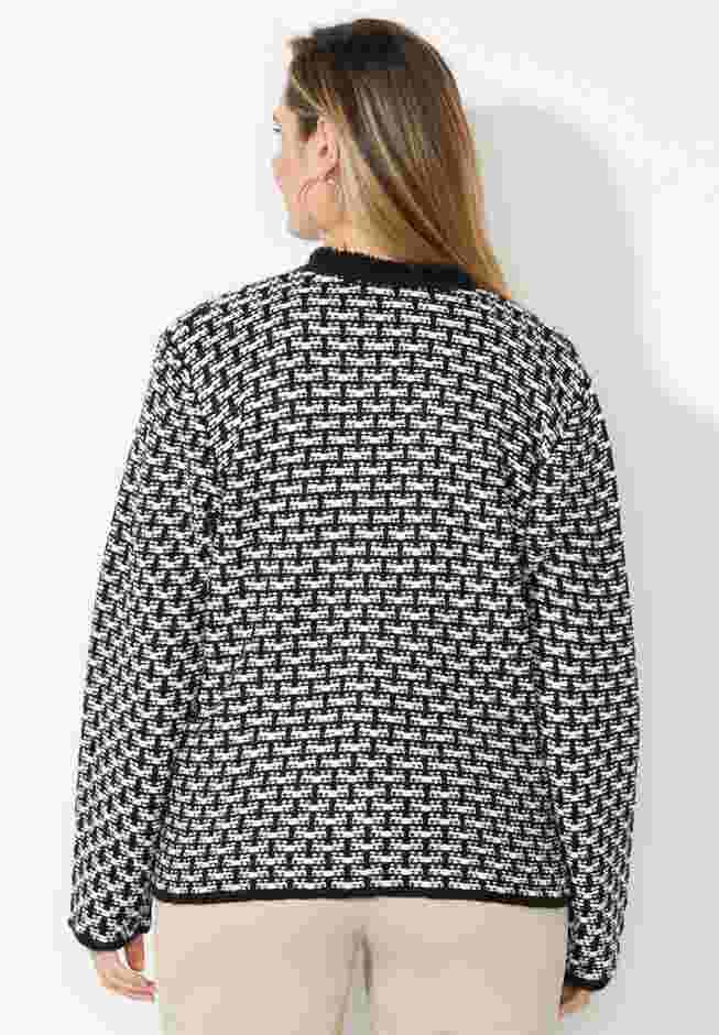 Liz&Me® Tweed Button Cardigan image number 1