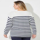 Liz&Me&reg; Heart & Soul Stripe Sweater image number null