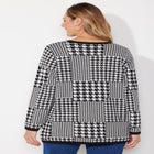 Liz&Me® Patterned Pullover Sweater image number null