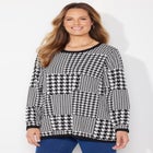 Liz&Me® Patterned Pullover Sweater image number null