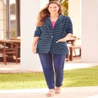 Liz&Me® Ponte Knit Blazer image number null