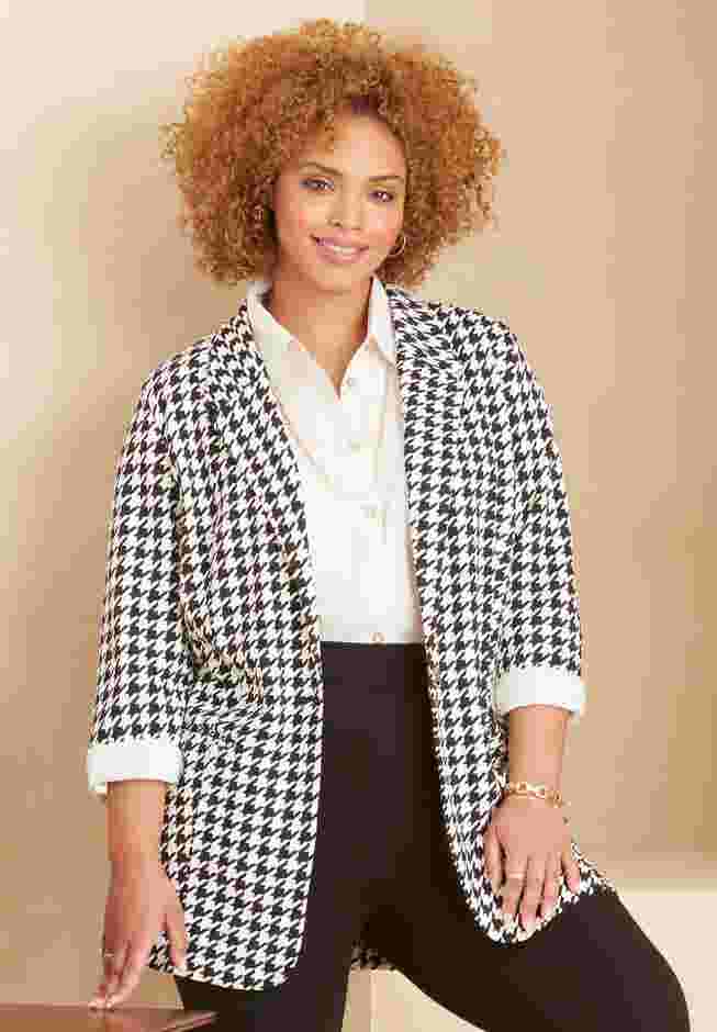 Liz&Me® Ponte Knit Blazer image number 0