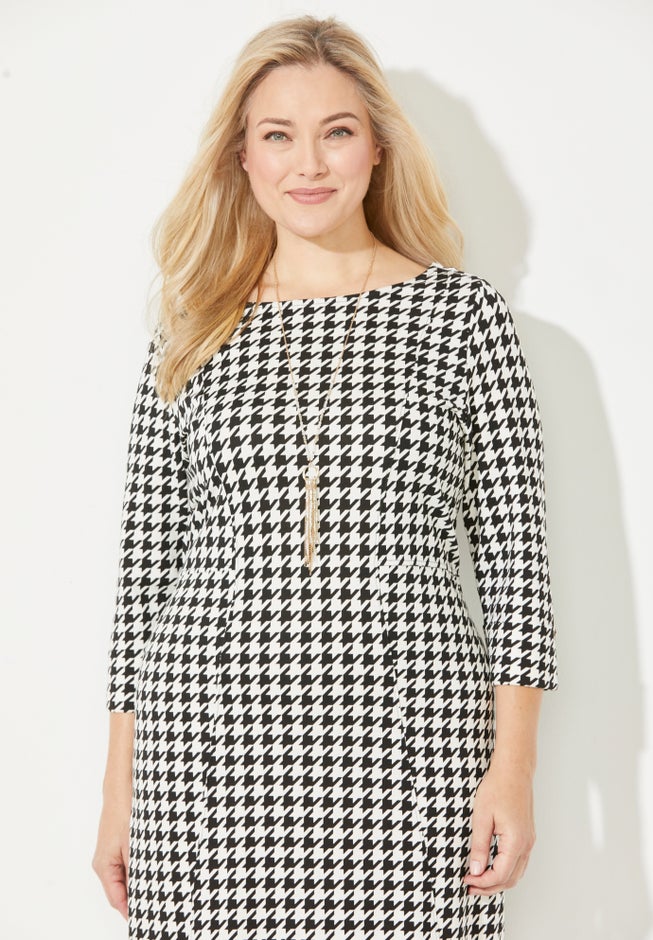 Liz&Me® Ponte Knit Dress image number 3