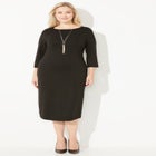 Liz&Me&reg; Ponte Knit Dress image number null