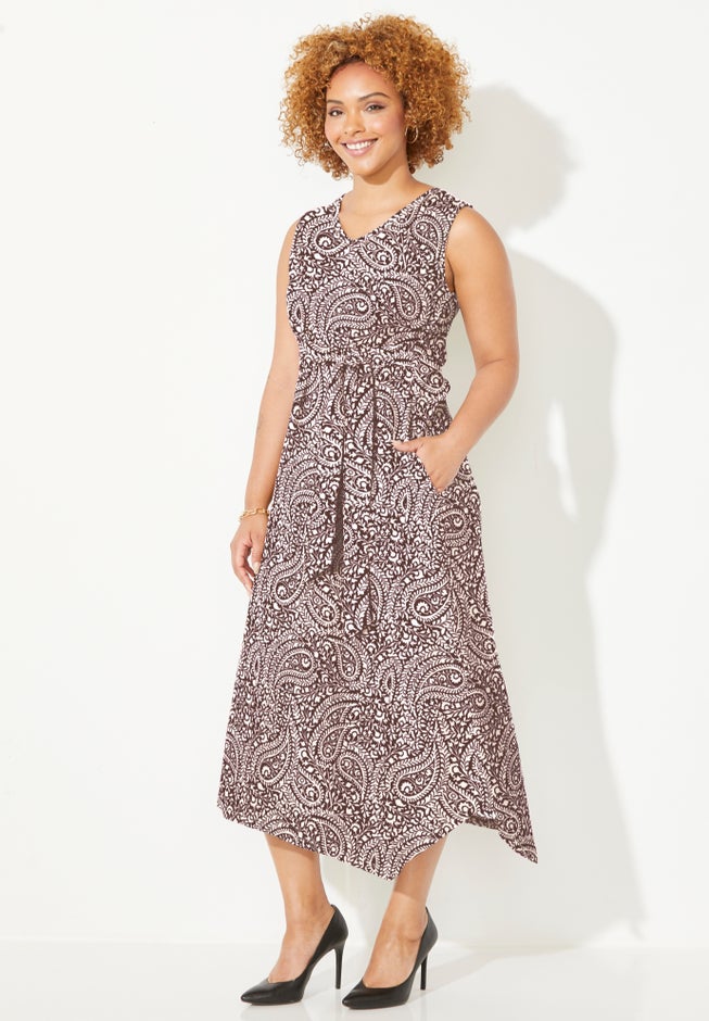 Liz&Me&reg; Sleeveless Ponte Knit Dress image number 2