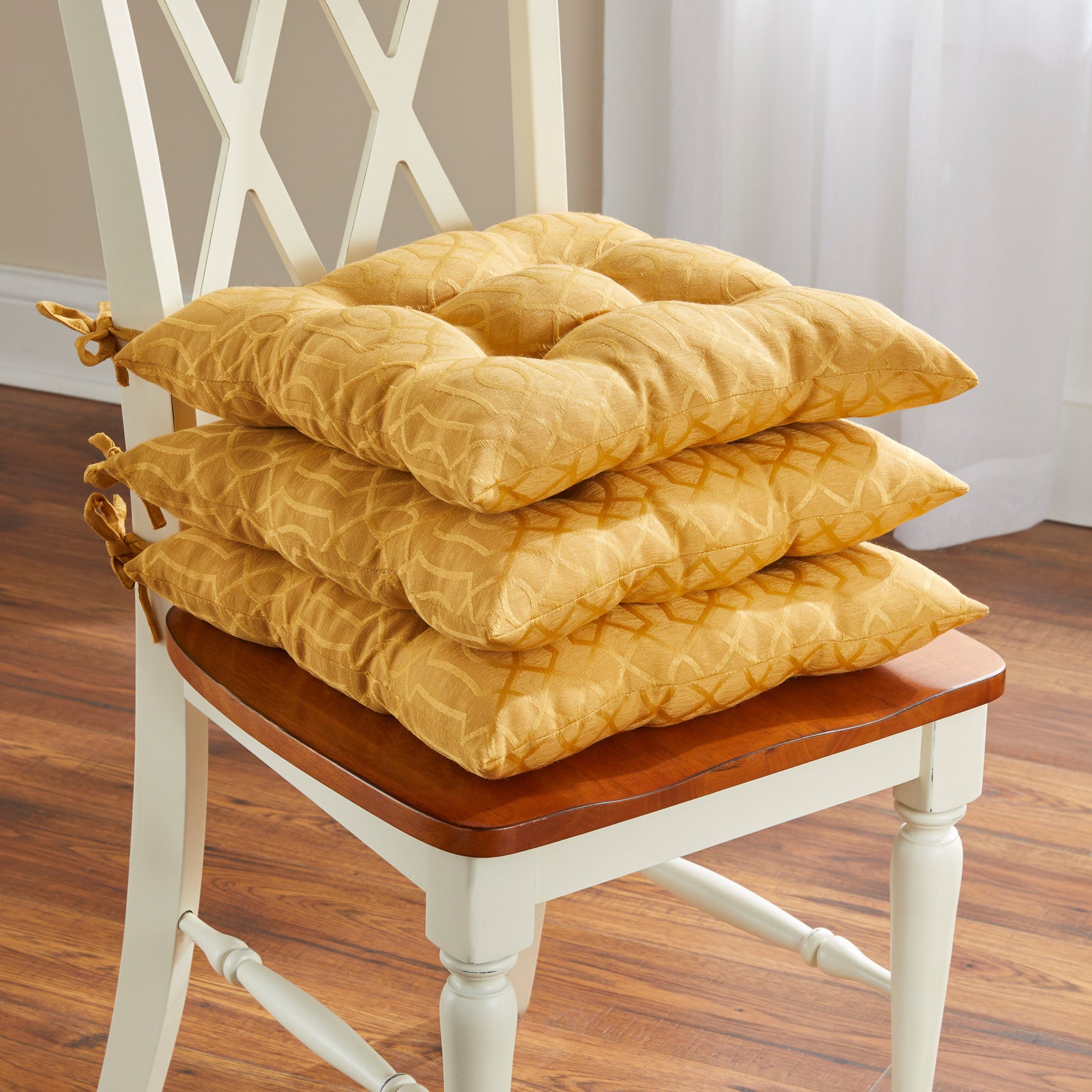 Jacquard Chair Pad image number 0