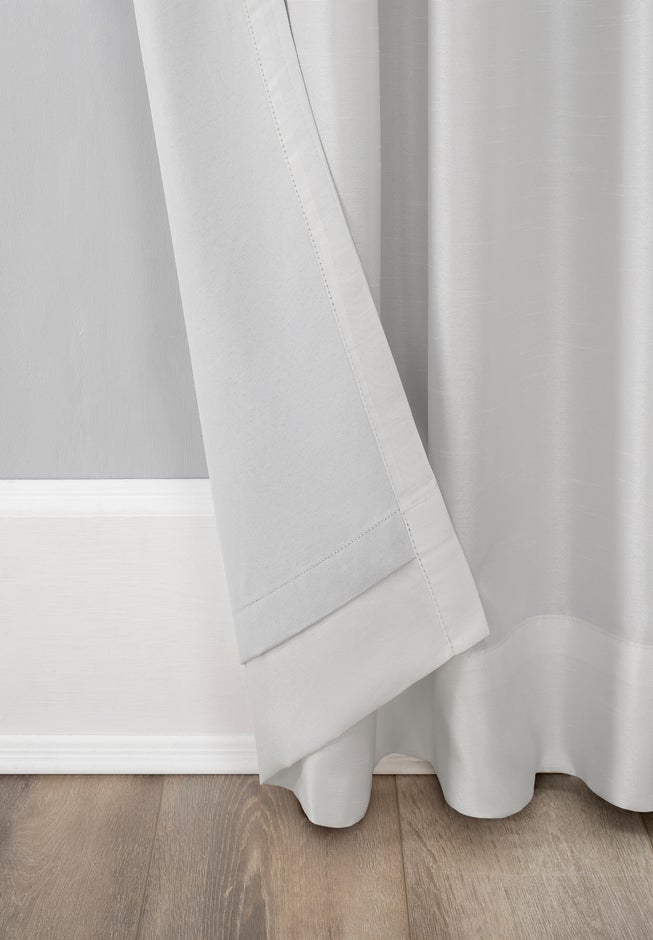 Evelina Faux Dupioni Silk Bonded Panel image number 2