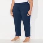 Liz&Me® Slim Leg Ponte Knit Pant image number null