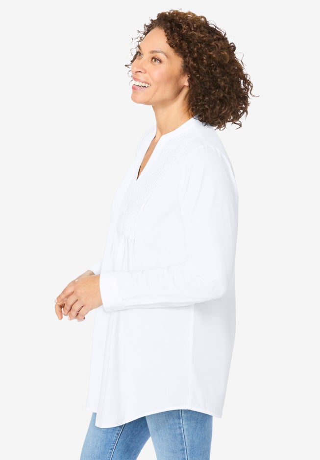 Perfect Pintuck Tunic image number 2