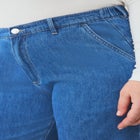 Back Elastic Trouser Jean image number null
