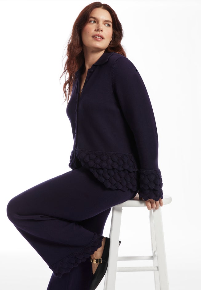 Ruffle Detail Sweater Pant image number 1