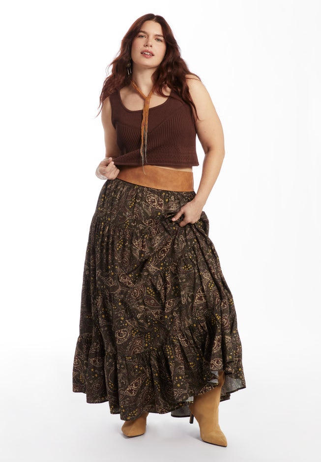 Pointelle Cropped Sweater image number 1