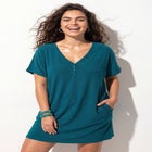 French Terry Lightweight Cover Up Tunic image number 4