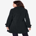 Plus Size Button Up Fleece Jacket image number 2