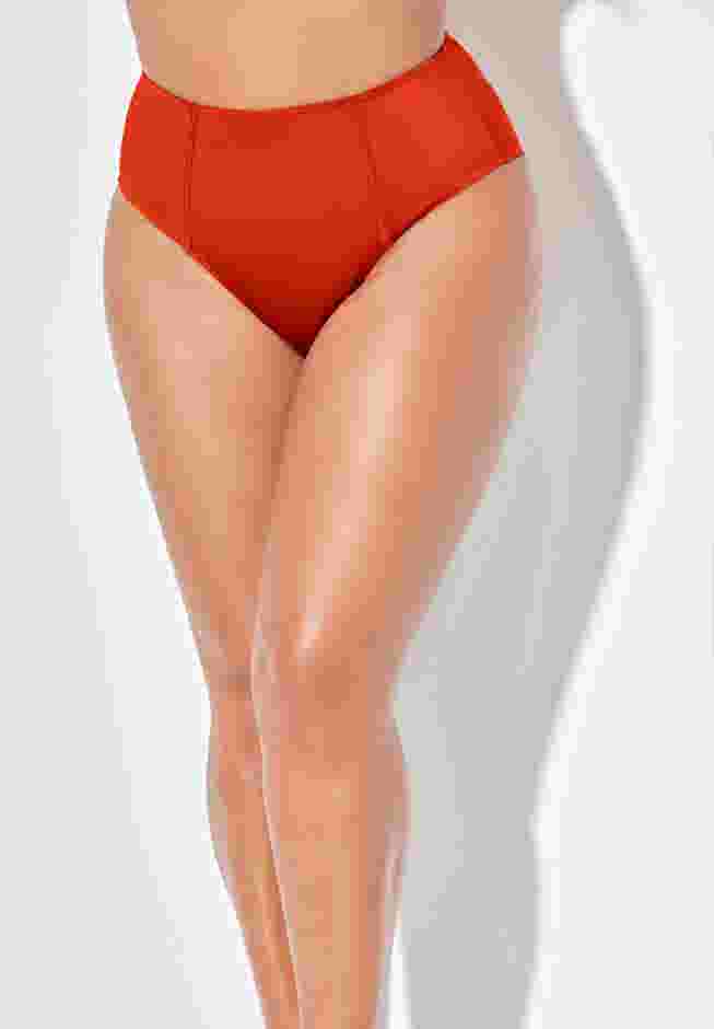 Shimmer High Waist Stitch Bikini Brief image number 0