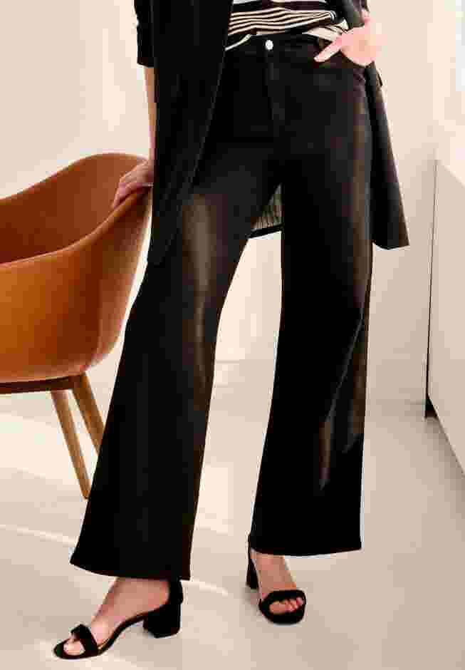 5-Pocket Wide Leg Jeans image number 0