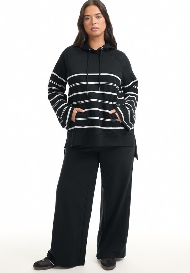 Bell-Sleeve French Terry Sweatshirt image number 0
