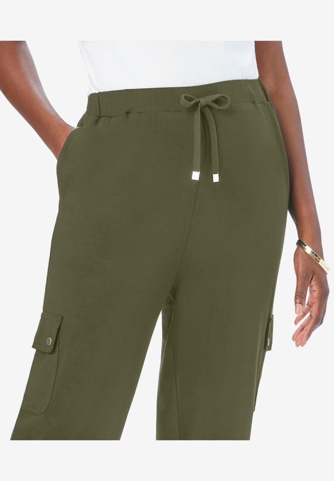 2-Piece Stretch Knit Cargo Set image number 4