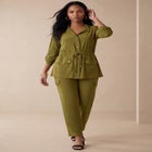 2-Piece Stretch Knit Cargo Set image number null