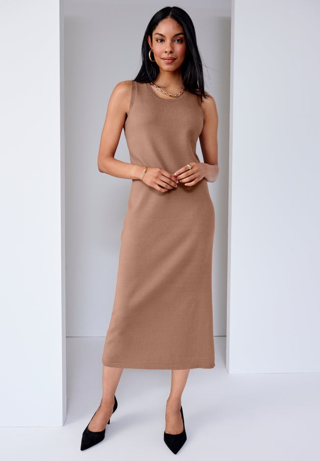 Two Piece Sweater Dress Set image number 2