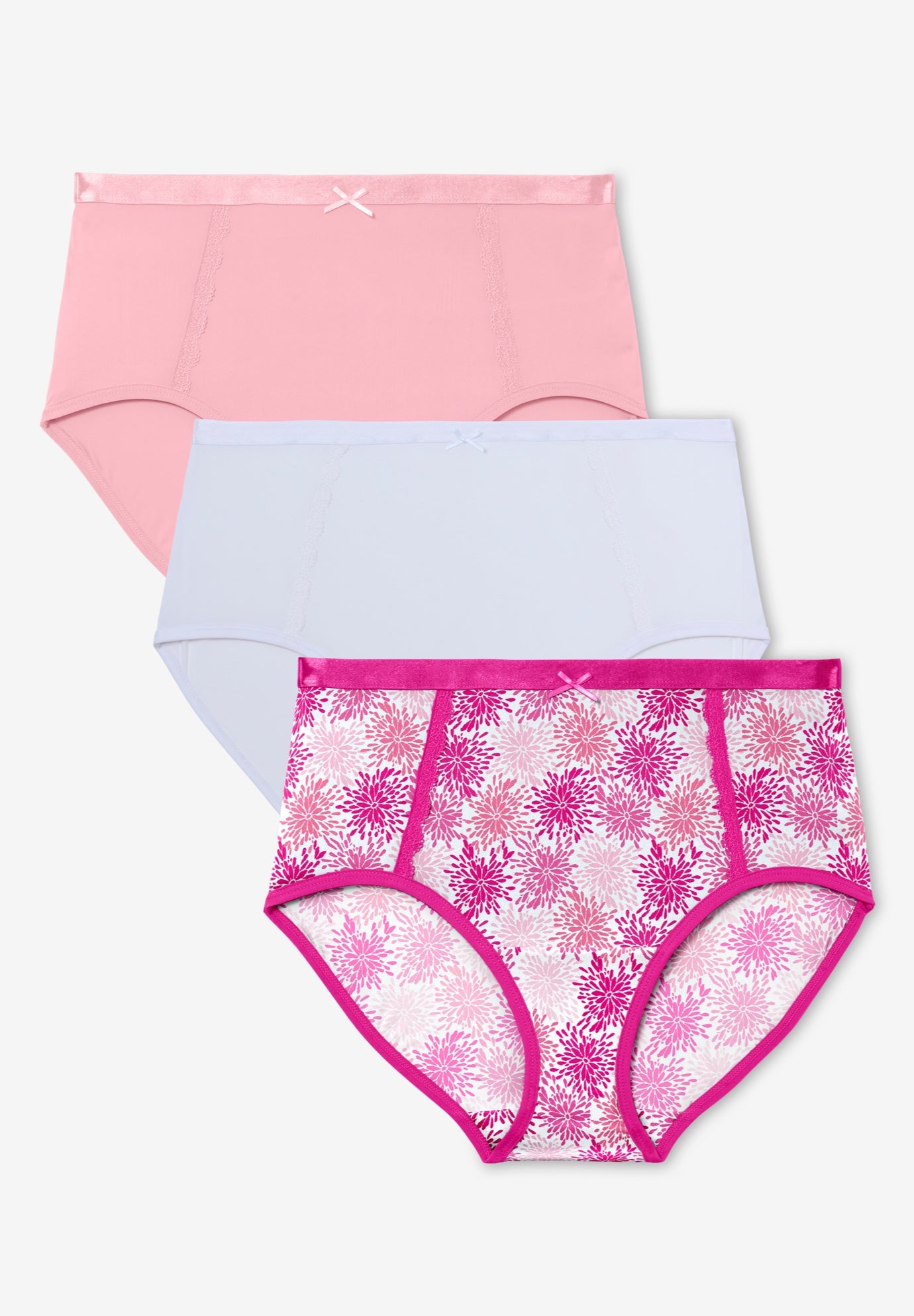Full Coverage Microfiber Panty 3-Pack image number 0