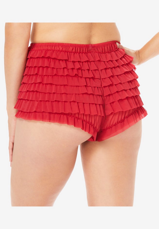 Nylon Mesh Rumba Boyshort image number 1