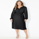 Liz&Me® Peasant Wrap Dress image number null