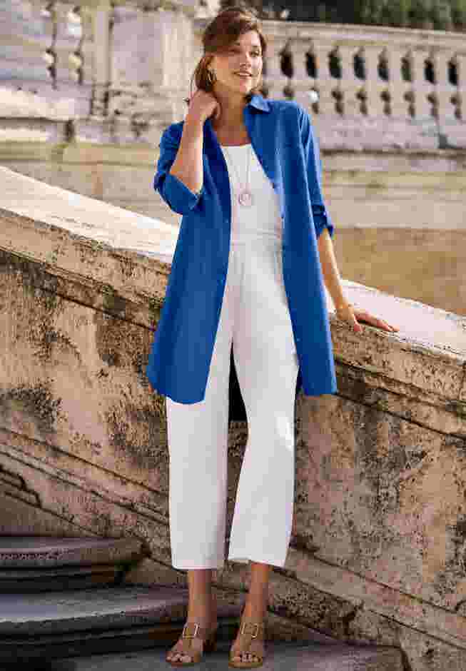 Linen Mega Tunic image number 0