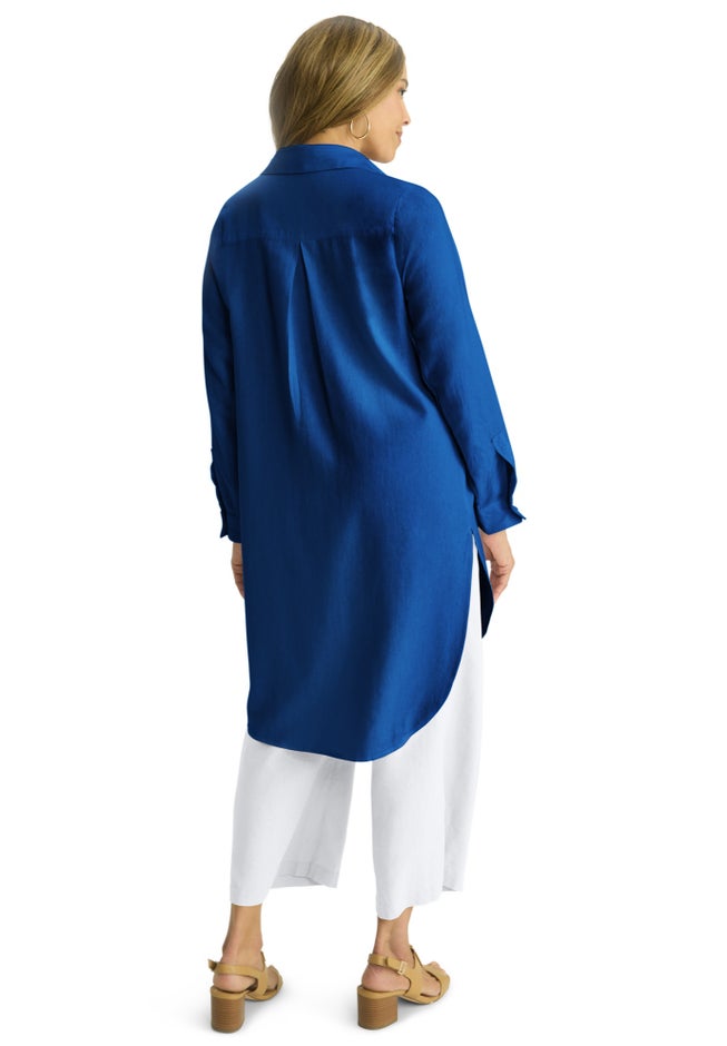 Linen Mega Tunic image number 2