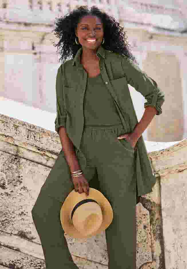Linen Mega Tunic image number 0