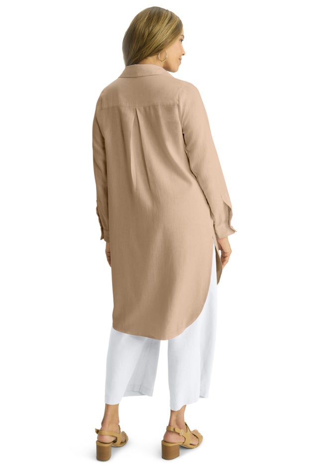 Linen Mega Tunic image number 2