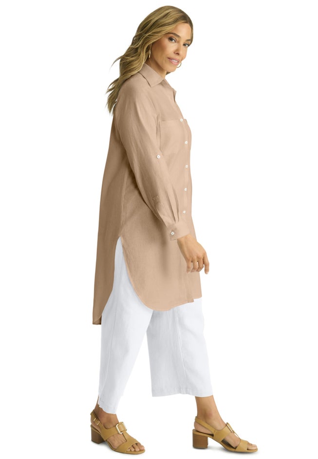 Linen Mega Tunic image number 1