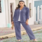 Wide Leg Gauze Pant image number null