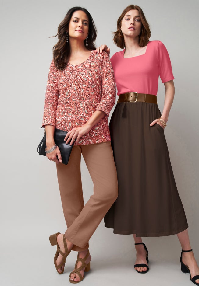 Soft Ease Wide Leg Pant image number 4