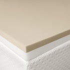 3" Gel Memory Foam Revitalizer Topper With Skirted Cover image number null