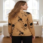 Fine Gauge Button-Front Cardigan image number 1