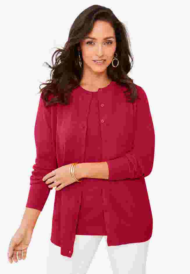 Fine Gauge Cardigan image number 1