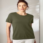 Fine Gauge Crewneck Shell image number null