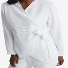 2-Piece Faux Wrap Pantsuit image number null