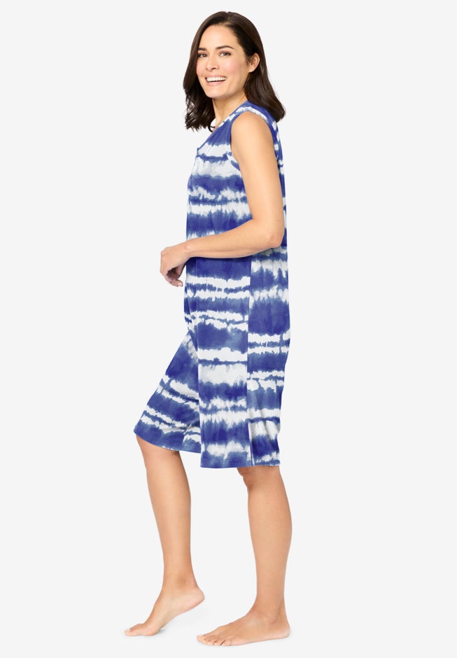 Zip-Front Terry Romper image number 2