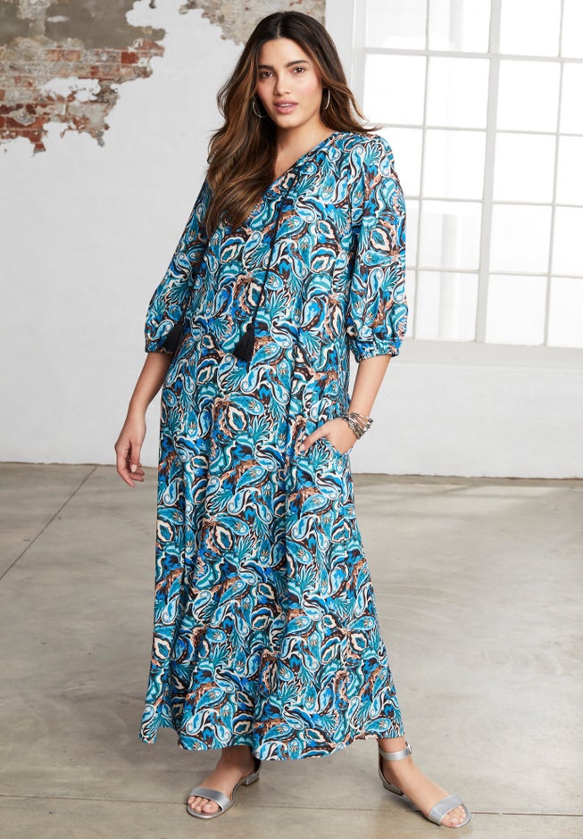 Boho Maxi Dress image number 0