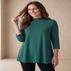 Mockneck Swing Tunic image number null