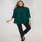 Mockneck Swing Tunic image number null