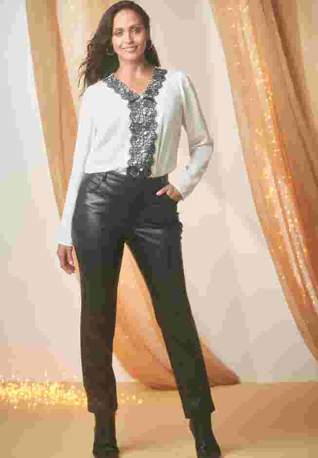 Faux Leather Pant image number 0