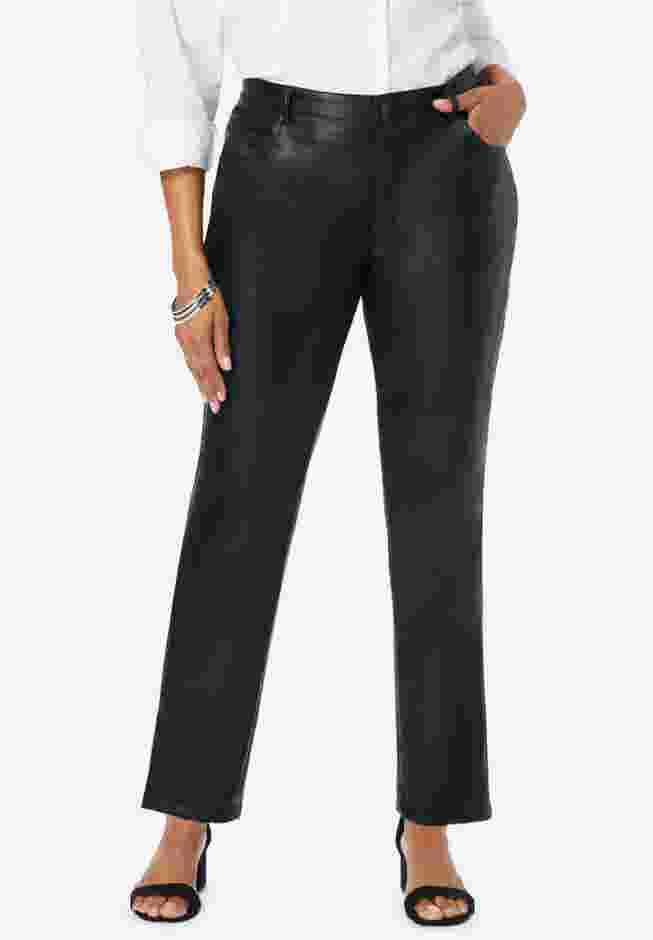 Faux Leather Trouser image number 0