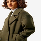 Double Breasted Peacoat image number null