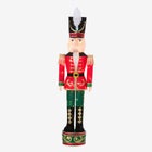 52" Pre-lit Tinsel Nutcracker image number null
