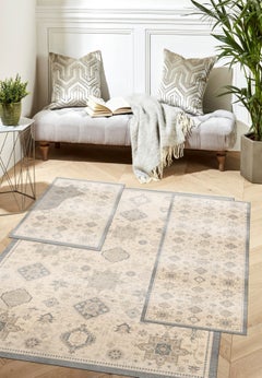 Paris Washable Rug Set 3pc