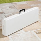 6&rsquo; Fold-In-Half Resin Table image number null