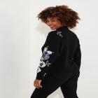 Mockneck Shimmer Sweater image number null